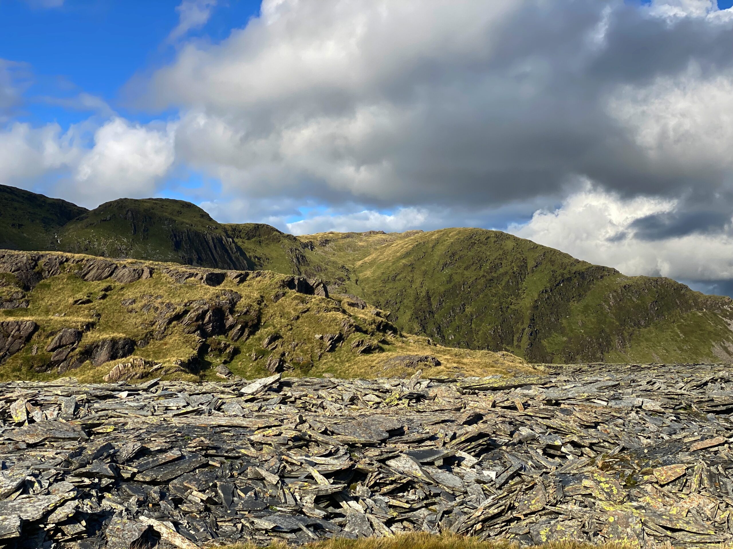 Abandoned Slate Working Beneath Cnicht