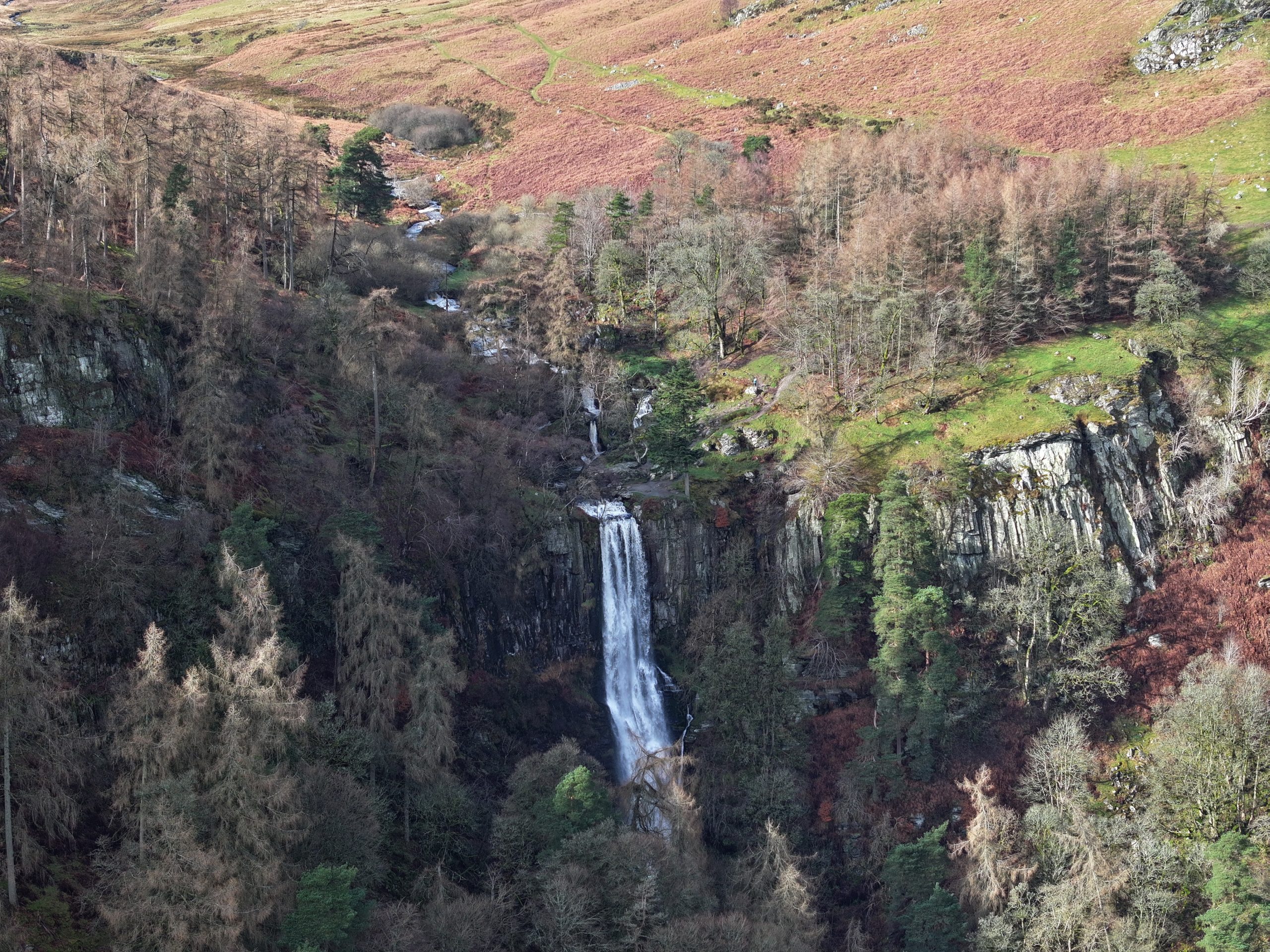 Pistyll Rhaeadr (Llanraeadr Waterfall)