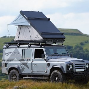 Aran – Hard Shell Roof Tent – 3 Person – Wide Berth Roof Top Tent | Thermal Insulated | Aluminium Shell
